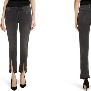 woodland Frame le high straight slim jean new s stretch denim 25 grey